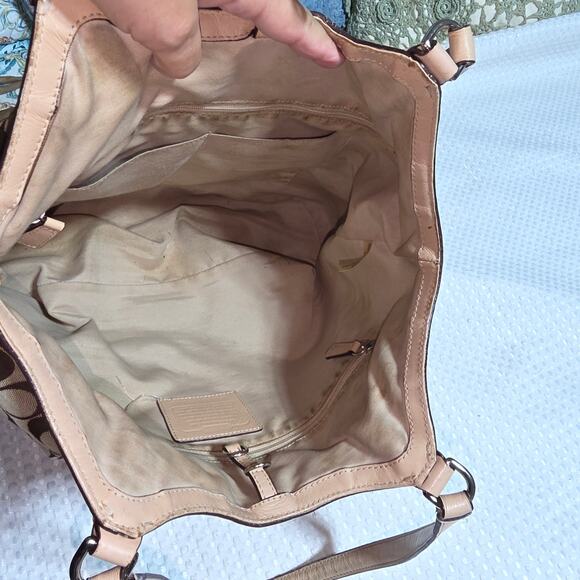 COACH SIGNATURE 28509 SATCHEL BAG - Picture 5 of 6